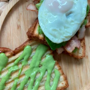 Cilantro Breakfast Sandwich