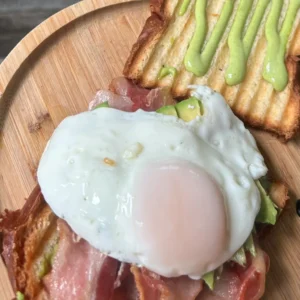Cilantro Breakfast Sandwich