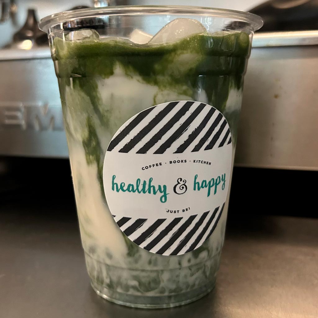 Iced Pistachio Matcha